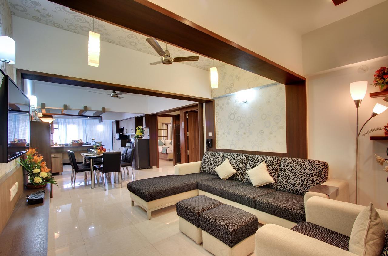 White Castle Boutique Apartment Hotel Bangalore Exteriör bild