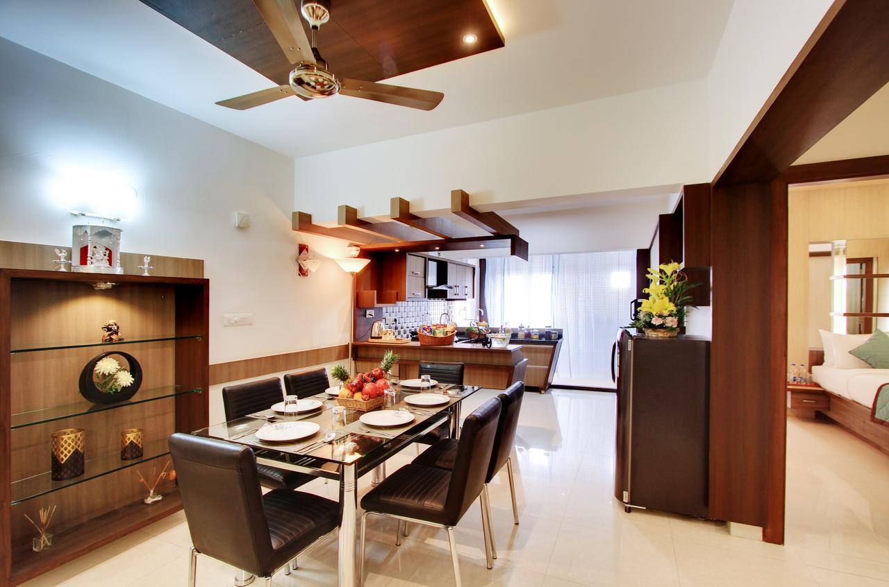 White Castle Boutique Apartment Hotel Bangalore Exteriör bild